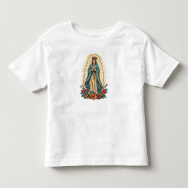 T-shirt voor peuters met de Maagd van Guadalupe