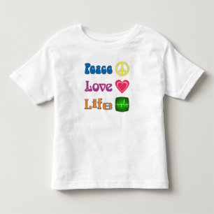 T-shirt voor peuters met een pro-life boodschap.