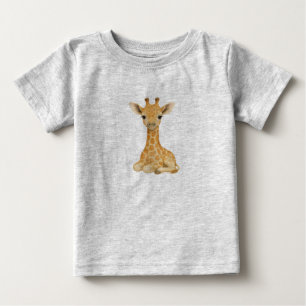 T-shirt voor peuters met giraffe