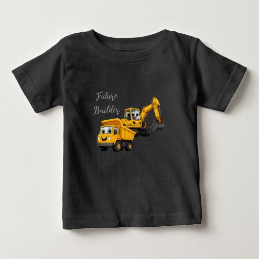 T-Shirt voor Peuters - Toekomstige Bouwer (Voorkant)