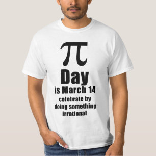 T-shirt voor Pi-dag viering