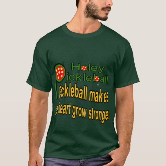 T-shirt voor pickleball spelers (Voorkant)