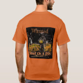 T-shirt voor pompoensmokelaars. Halloween (Achterkant)