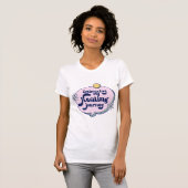 T-shirt voor positief bericht, Inspirerend prijsop (Voorkant volledig)