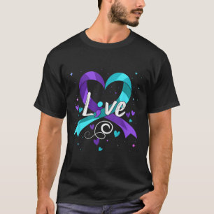 T-shirt voor preventie van zelfmoord puntkomma bew
