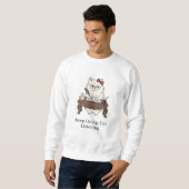 T-shirt voor professionele notitieschrijvende katt (Voorkant volledig)