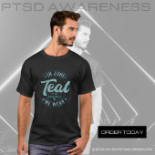 T-shirt voor PTSD-bewustzijn