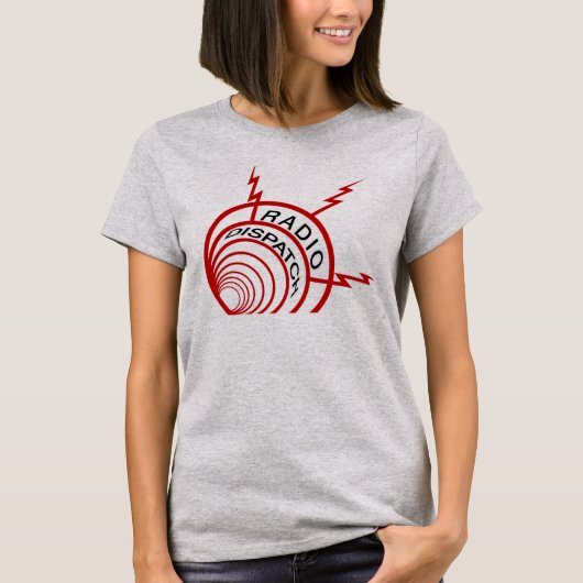 T-shirt voor radio-verzending door vrouwen (Voorkant)