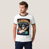 T-shirt voor ruimtevaartonderwijs (Voorkant volledig)