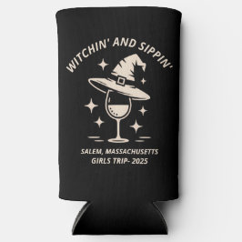 T-shirt voor Salem Halloween-festival 2025 Seltzer Blikjeskoeler