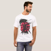 T-shirt voor Samurai Logo (Voorkant volledig)