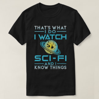 T-shirt voor Sci-Fi liefhebbers - Ruimtenekee met