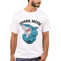 T-shirt voor Shark Mode Gym