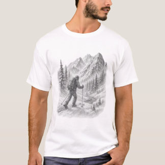 T-shirt voor skitoeren in de achterhoek