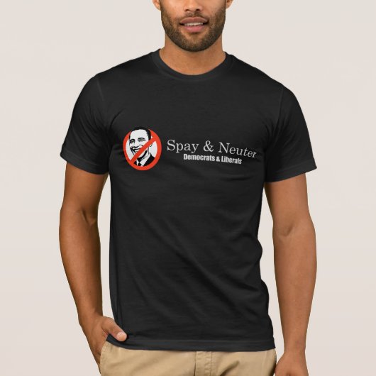 T-shirt voor spay en Neuter Liberals (Voorkant)