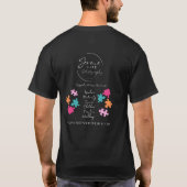 T-shirt voor spraak-taalpathologen over het bewust (Achterkant)