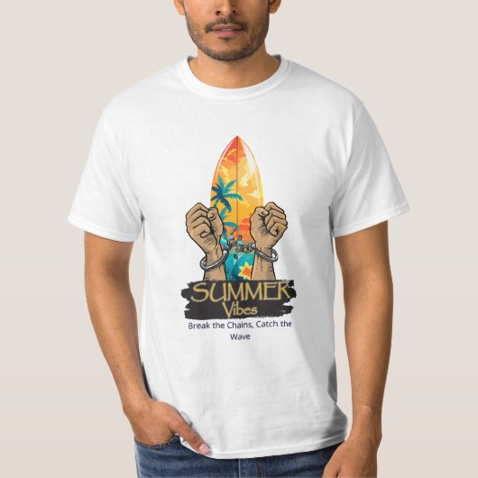 T-shirt voor Surf liefhebbers - Voor degene die ho (Voorkant)