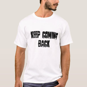 T-shirt voor terugkomst behouden