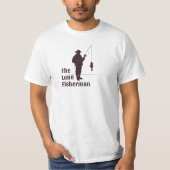 T-shirt voor The Lone Fisherman (Voorkant)