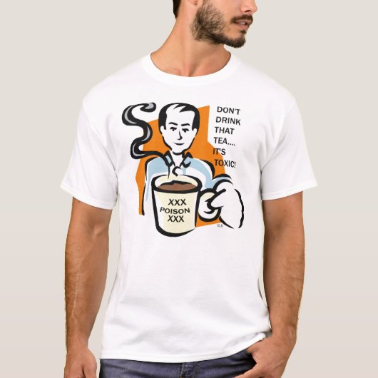T-shirt voor theewerende partij (Voorkant)