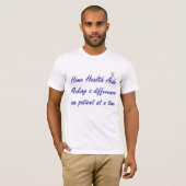 T-shirt voor Thuiszorg (Voorkant volledig)