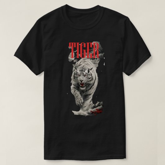 t-shirt voor tijger (Design voorkant)