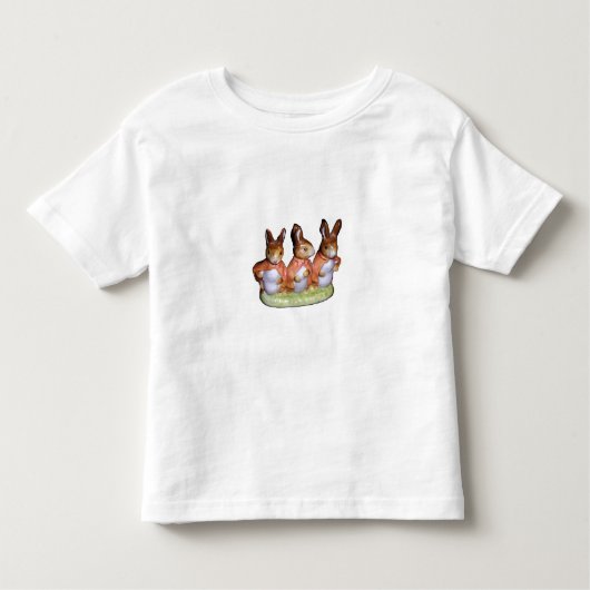 T-shirt voor Toddler - Flopsy, Mopsy en Cottontail (Voorkant)