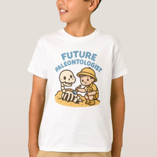 T-shirt voor toekomstige paleontoloog voor kindere