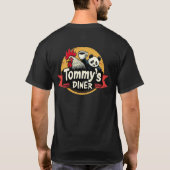T-shirt voor Tommy's Diner (Achterkant)