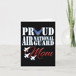 T-shirt voor trotse Air National Guard-moeder Air Kaart