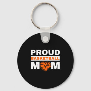 T-shirt voor trotse basketbalmoeder sleutelhanger