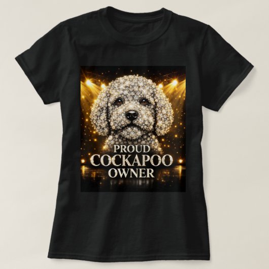 T-shirt voor trotse Cockapoo-eigenaar | Cadeau voo (Design voorkant)
