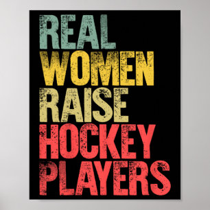 T-shirt voor trotse moeder Echte vrouwen voeden ho Poster