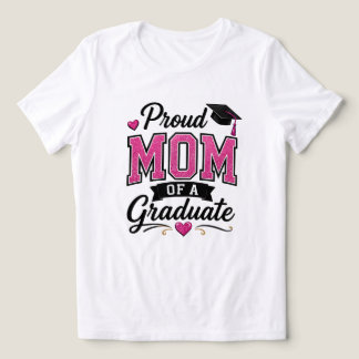 T-shirt voor trotse moeder van een afgestudeerde |