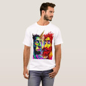 T-shirt voor Unisex I Rebel Art T-shirt I Fantasy (Voorkant volledig)