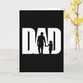 T-shirt voor vader met dochter T-shirt ideeën voor Kaart (Gele Bloem)