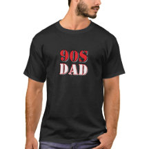 T-shirt voor vader uit de jaren 90