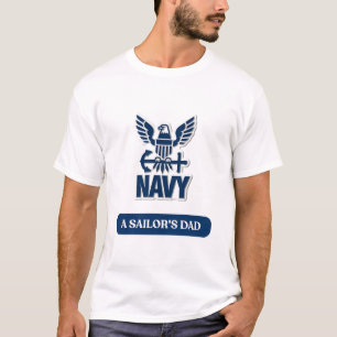 T-shirt voor vader van Amerikaanse marinier – Trot