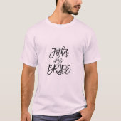 T-shirt voor vader van de bruid trouwfeest (Voorkant)