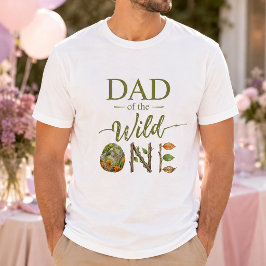 T-shirt voor vader van de wilde verjaardag voor ma