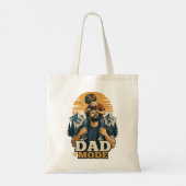 T-shirt voor Vaderdag in Vader Modus Tote Bag (Achterkant)