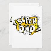 T-SHIRT VOOR VADERDAG KAART (Voorkant / Achterkant)