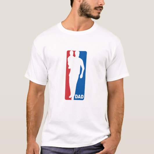 T-Shirt voor Vaderdag NBA Edition (Voorkant)