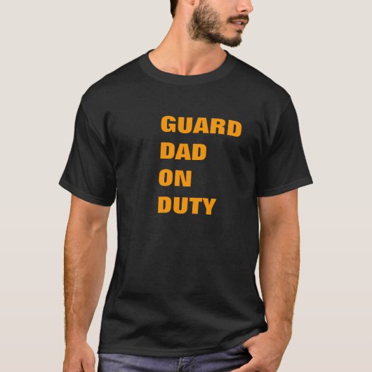 T-Shirt voor vaders met dochters (Voorkant)