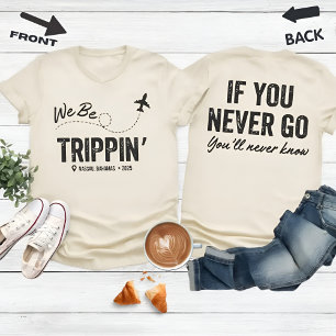 T-Shirt voor vakantie met meisjes op een aangepast
