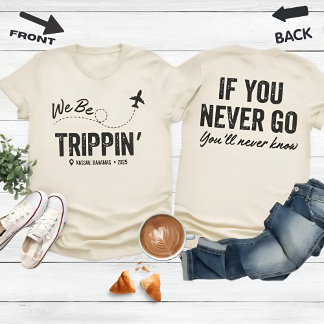 T-Shirt voor vakantie met meisjes op een aangepast