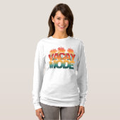 T-shirt voor vakantiemodus (Voorkant volledig)