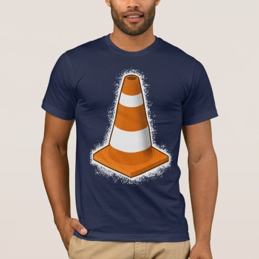 T-shirt voor verkeersveiligheidsconne (Voorkant)