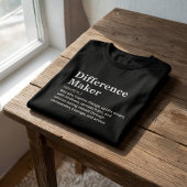 T-shirt voor verschilmakers - Cadeau voor leraar e