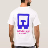T-shirt voor verzending (Achterkant)